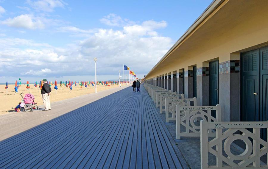 "Magnifique 2 Pieces Deauville" Piscine Et Jardin ภายนอก รูปภาพ